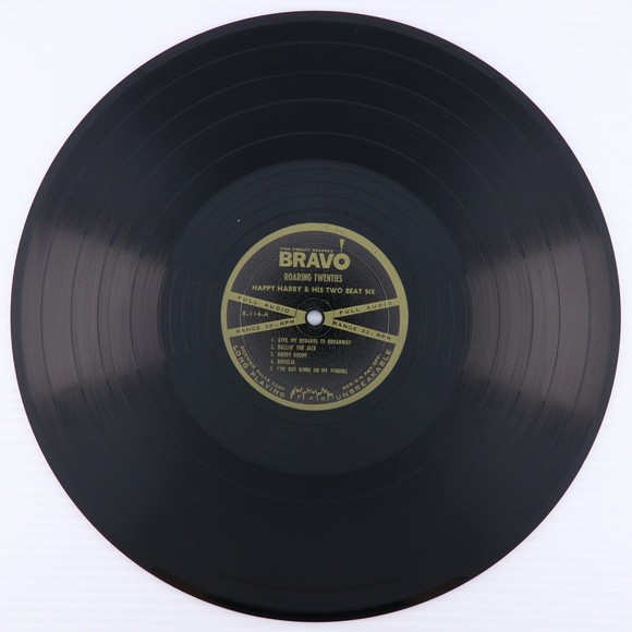 Happy Harry & His Two-Beat Six Music From The Roaring Twenties LP Record K-114 - Picture 11 of 16
